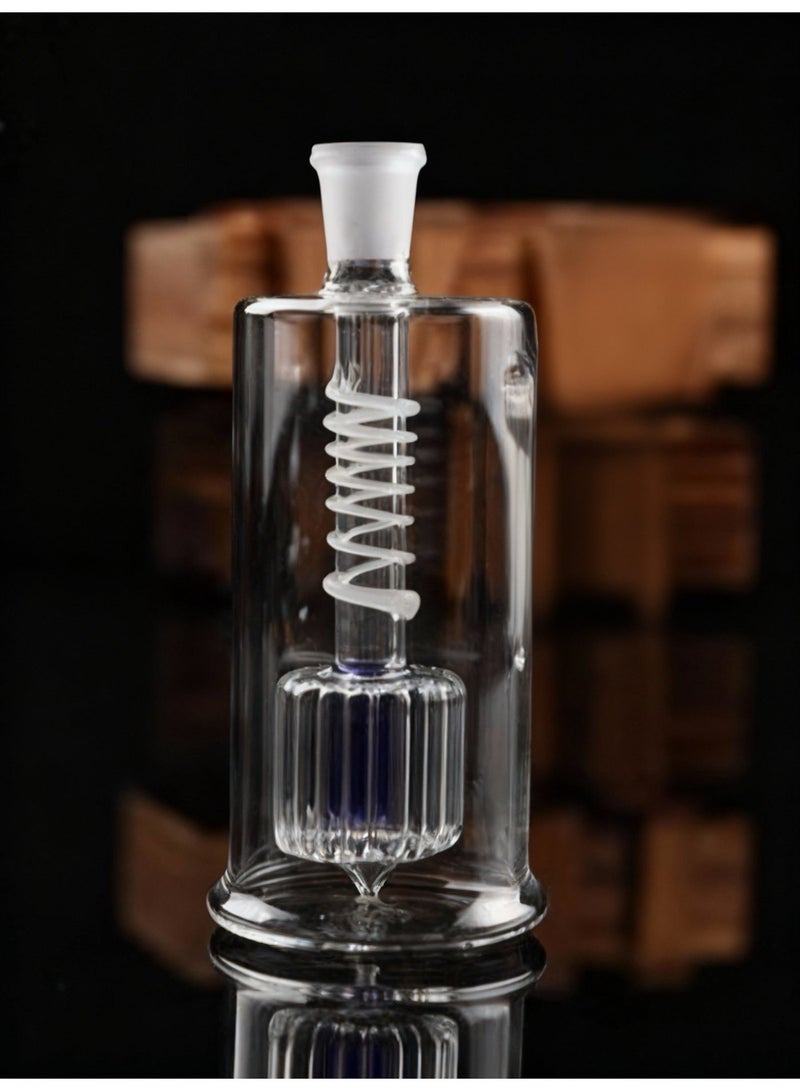 Angmei Premium Heat Resistant Glass Oil Lamp Bottle Medical Grade High Borosilicate Material for Long lasting Use (Random color) - Image 1